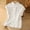 White, variant on Mqqzkk Womens Shirts Casual Crewneck Cap Sleeve T Shirt Cotton Linen Summer Top Lightweight Flowy Blouses
