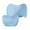 Blue, variant on RFUGUG Headrest and Lumbar Support Set - Memory Foam Cushion for Office Chair and Car Seat - Provides Back and Neck Relief - Ideal for Posture Correction and Comfort during Work or Travel