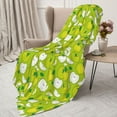 thumbnail image 3 of Sikiie Fruit Cozy Flannel Fleece Throw Blanket: Lightweight & Thick for All Seasons - Perfect for Women, Men, & Kids"80"x60", 3 of 6