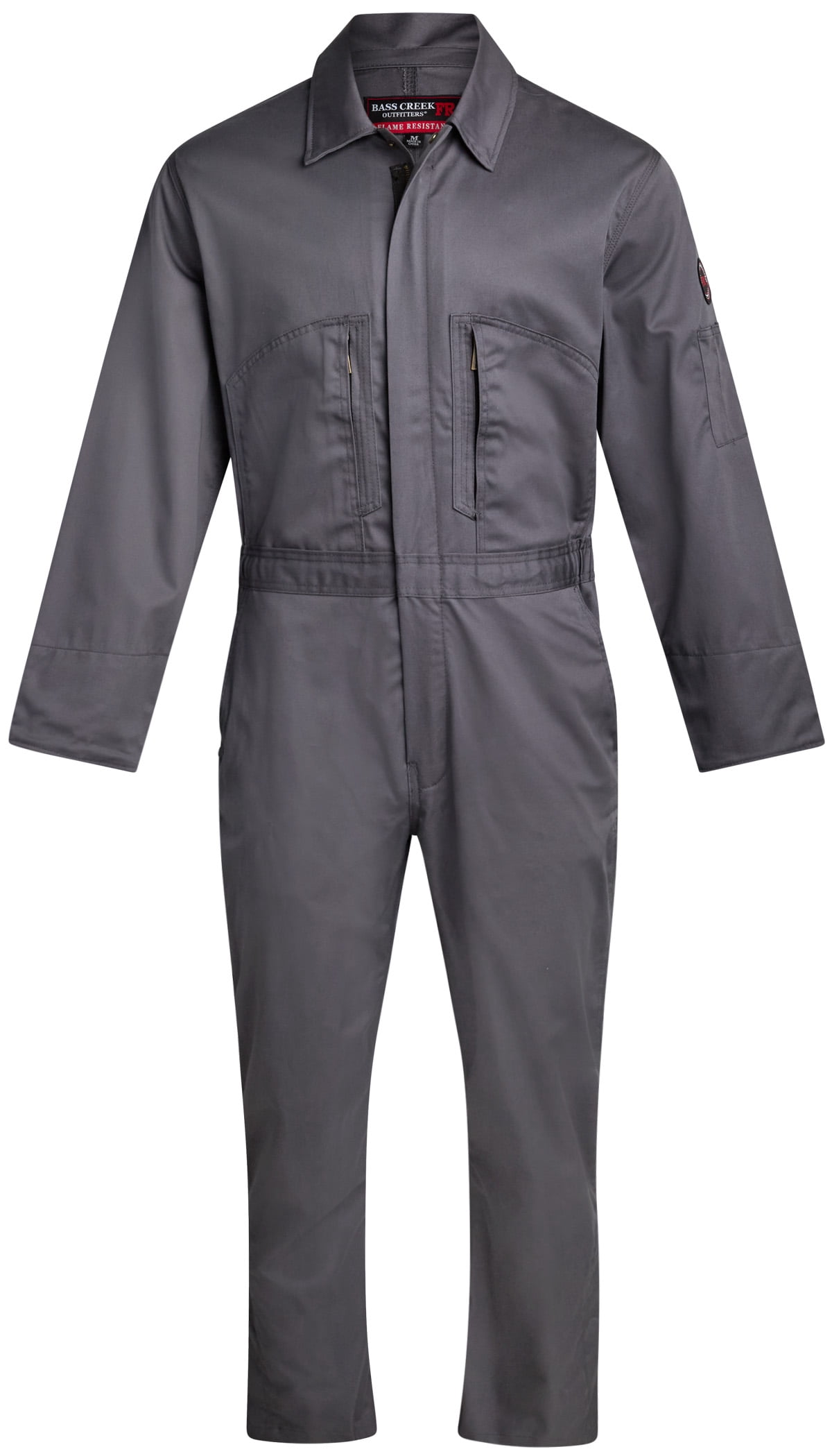 Bass Creek Outfitters Men's Flame Resistant Twill Coverall, Sizes M-2XL