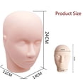 thumbnail image 4 of Skin de silicona para entrenamiento de pestañas AM RONG MAGIC de Mannequin Head, 4 of 5