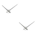 thumbnail image 2 of Shengyu 1/2/3/5 Wall Clock Mechanism DIY Modified Powered Adjustable Analog Quiet Running Detachable Mechanisms Silver Large 2PCS, 2 of 6