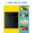 thumbnail image 6 of WANAI 5.0 Cubic Feet Small Deep Freezers with Removable Storage Basket Compact Chest Freezer Black, 6 of 11