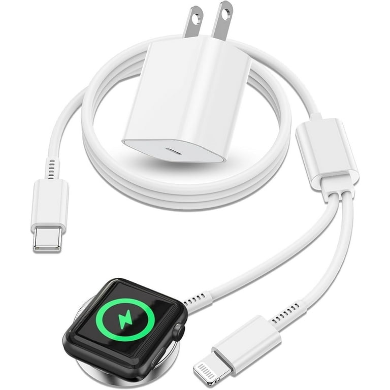 lightning cable iwatch charger for iphone 12