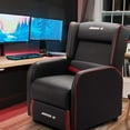 thumbnail image 3 of PUKAMI Gaming Recliner Chair for Adults 400lbs Racing Style Sofa Big and Tall PU Leather Recliner Seating Modern Ergonomic Lounge Recliner Chair Comfortable Home Movie Theater for Living Room, 3 of 7