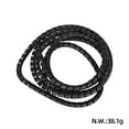 thumbnail image 2 of Tignapoo 8mm x 2M Spiral Cable Wrap Tube, Wire Organizer, PP Cable Protector, Black/Red/Blue/White/Yellow Options, 2 of 6