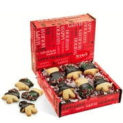 Christmas Cookie Gifts | Holiday Shortbread Cookies | Chocolate Cookies Snowflakes, Christmas Trees, Stocking Stuffers | Nut Free, Sterns Bakery