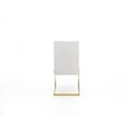 thumbnail image 4 of Modrest Batavia Modern White Dining Chair (Set of 2), 4 of 5
