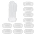 thumbnail image 1 of Tbest 10pcs Baby Finger Toothbrush Infant Silicone Soft Finger Toothbrushes For Newborn,Soft Finger Teeth Brushes, 1 of 8