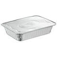 thumbnail image 3 of 10 Pack Diplastible 9" x 13" Half Size Disposable Aluminum Foil Pans with Lids Take-Out Containers., 3 of 6