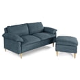 thumbnail image 3 of Sofá Cama Makora Remmy Olivo Velvet Memory Foam con Respaldo Reclinable, 3 of 8