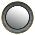 thumbnail image 2 of Privilege 16084 Silver Large Mirror Round, 2 of 2