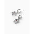 thumbnail image 4 of Way to Celebrate Americana Crystal Star Mini Hoop Earrings, 4 of 4