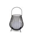 thumbnail image 4 of 9.65 in H Metal Wire Lantern with Solar Ball and Handle, 4 of 7