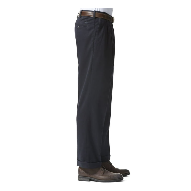 DOCKERS Mens Navy Classic Fit Pants W36/ L30 - Walmart.com