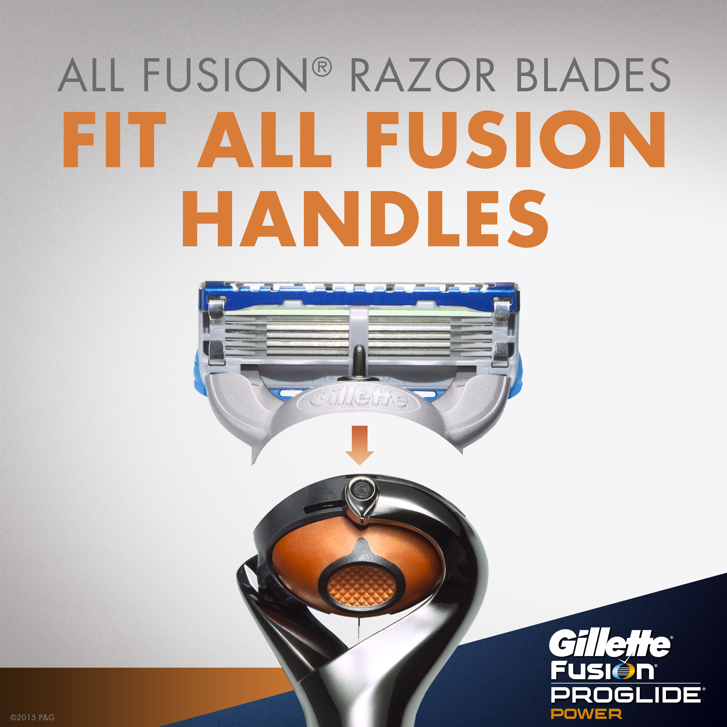 Gillette Fusion ProGlide Power Men's Razor with FlexBall Handle Technology, 6 Razors Blades, 1 Kit - image 5 of 7