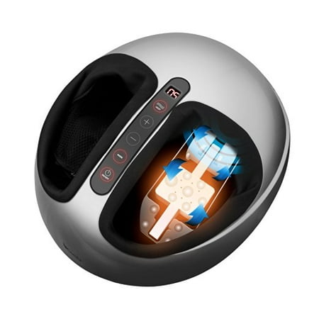 uComfy Shiatsu Foot Massager with Deep Kneading, Heat Features, Air Compression and Multi Level Massage Settings