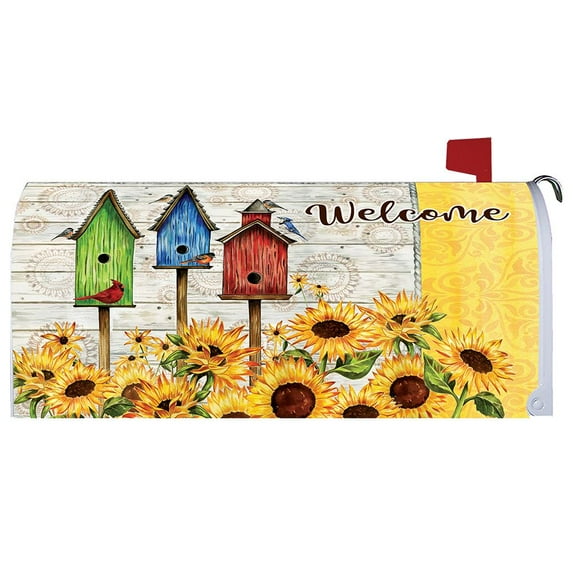 Custom Decor Mailbox Makeover - Sunny Birdhouse