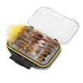 thumbnail image 2 of Accesorio de pesca, 60 piezas de señuelos para pesca con mosca, kit de moscas para pesca con mosca, aparejos de pesca con mosca de calidad profesional, 2 of 14