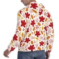 thumbnail image 6 of Fotbe Men's Hoodie with fall laef Maple Pattern - Kangaroo Pocket Pullover Hooded Sweatshirt, Perfect for Daily Wear, Travel, and Home-XX-Large, 6 of 7