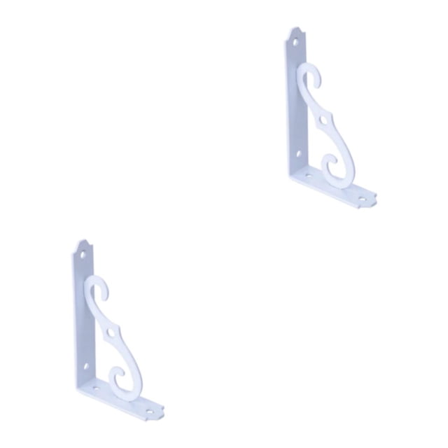 Speravity Estantería de hierro con estante de carga y soporte Triangular de moldura integrada en forma de L estante de almacenamiento de soporte Type3 NO3