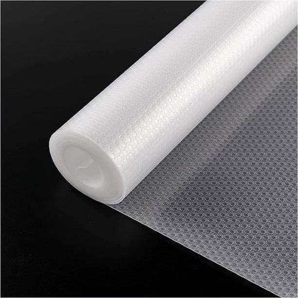 Alfombrilla para cajón inferior de frigorífico de EVA de 30 x 300 cm, antideslizante, antibacteriana, impermeable, para protección de cajones de cocina, armarios, frigoríficos, estantes y