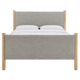 thumbnail image 6 of Maven Queen Size Fabric Upholstered Platform Bed in Wheat Oak, 6 of 9