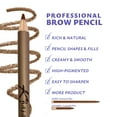 thumbnail image 5 of Khasana Long-Lasting Waterproof Eyebrow Liner, Makeup Brow Definer Pencil for Perfect brows, Eye Makeup Smudge-proof, Longwearing with Smooth Creamy Tip #22 Light Brown, 5 of 9