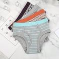 thumbnail image 4 of Buyless Fashion Boys Brief In Assorted Colors Soft Cotton Underwear 4 Pack - BC14-BAC-13-14, 4 of 7