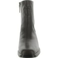 thumbnail image 3 of Franco Sarto Womens Gracelyn Leather Square Toe Ankle Boots, 3 of 3