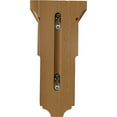 thumbnail image 4 of Ekena Millwork 6"W x 6 3/4"D x 12"H Large Reyes Wood Corbel, Cherry, 4 of 4