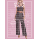 thumbnail image 5 of Conjunto Moderno 2 Piezas, Top de Tirantes y Pantalón Acampanado, Look Sofisticado Y Casual para Mujer, 5 of 5