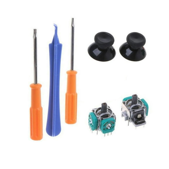 2x 3D Spare Joystick Game Controller Joystick Replacement Kit for Xbox One Controller