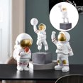 thumbnail image 4 of Estatua creativa de astronauta, artesanía artística, figura, escultura abstracta para oficina u hotel. Disparo, 4 of 9