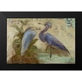 thumbnail image 2 of Butcher, Sarah 24x17 Black Modern Framed Museum Art Print Titled - Egret Pair 2, 2 of 5