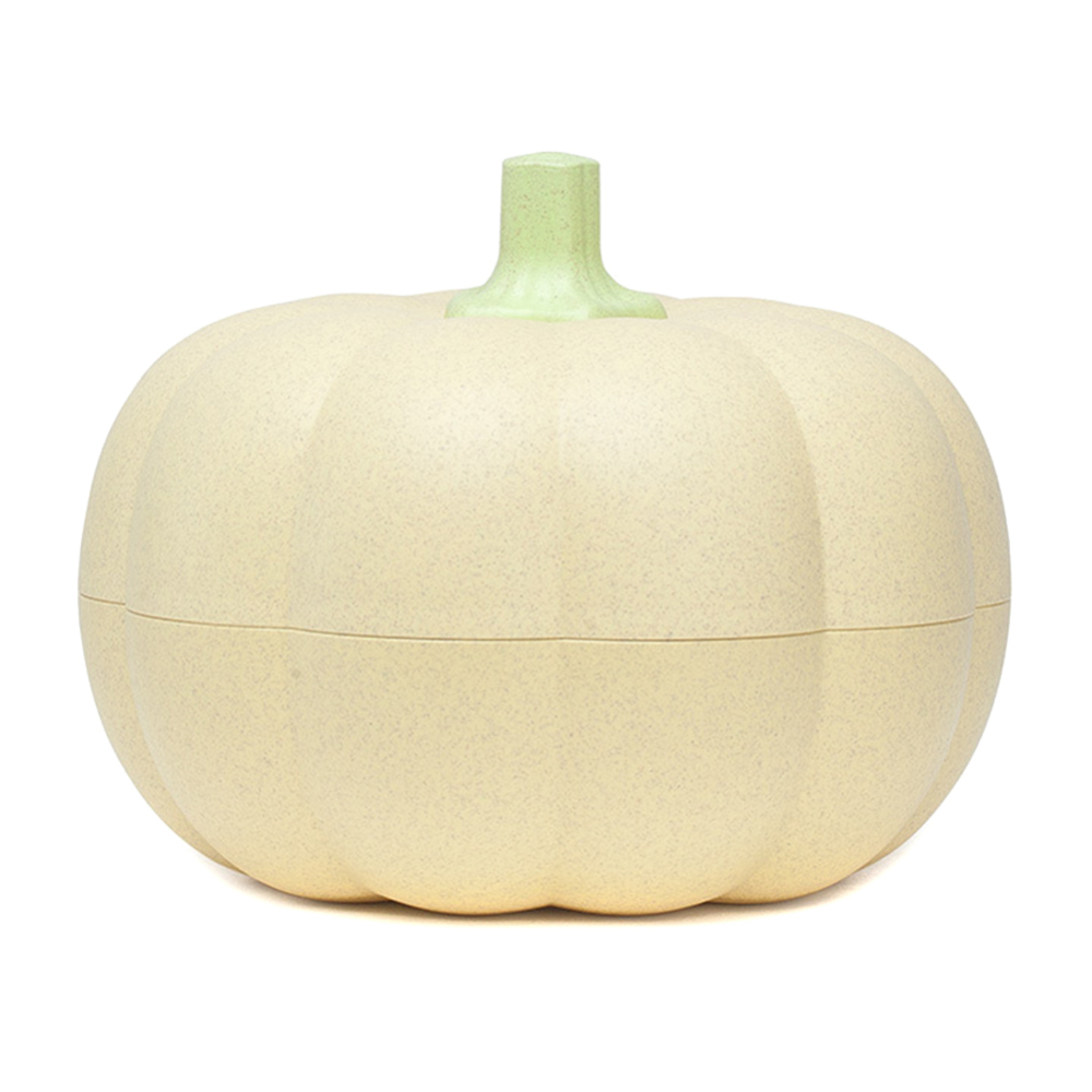 Fly Sunton Pumpkin Candy Dish Plastic Box Jar Double Layer Candy Dish