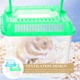 thumbnail image 3 of MasteelfCA 1Pc Portable Turtle Feeding Box Home Goldfish Turtle Living Box Reptile Habitat, 3 of 9