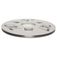 thumbnail image 2 of 1/4 10 Inch Empty Tape Reel 3 Hole Aluminum Alloy Universal Open Reel Sound Tape Empty Reel Opening Machine Part Silver, 2 of 5
