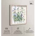 thumbnail image 2 of Wildflower Meadow Shadowbox Print Floral Art by Art Remedy, Blonde Frame, 16 x 20, 2 of 6