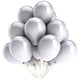 thumbnail image 4 of 20 globos de látex de 12 pulgadas, dorados, plateados, negros y rosados, para decoración de fiestas de bodas y cumpleaños, suministros de regalo para niños, globos de aire inflables, 4 of 5