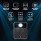 thumbnail image 2 of Proyector inteligente KODAK FLIK HD10 | Sistema de proyección de video Android TV 1080P FHD con Asistente de Google, Wi-Fi, Bluetooth 5.0, HDMI, USB, Aux y parlantes duales de 5 W incorporados | iOS y, 2 of 5
