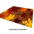 thumbnail image 3 of Living Room Decor, Rugs for Living Room, 24-Inch Width 35-Inch Length Maple Leaf Living Room Rug Bedroom Dining Room Floor Mats Thanksgiving Home Decor, Living Room Rugs, Living Room Rug, 3 of 9
