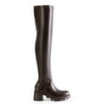 thumbnail image 2 of Dream Pairs Women's Over The Knee Platform Boots Chunky Heel Fashion Style, 2 of 5