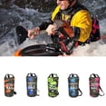 thumbnail image 2 of Sonducket Bolsa de natación impermeable de 15/20L/30L, de saco seco, colores de camuflaje, pesca, canotaje, kayak, almacenamiento, bolsa de Deportes acuáticos Camuflaje Azul Claro 23 x 63 cm Sonducket OD1303-23B, 2 of 6