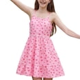 thumbnail image 4 of Ruyang Teen Girls Hawaiian Casual Sundress Print A-Line Suspender Sleeveless Dresses Summer Lightweight Breathable Beach Dresses, 4 of 7