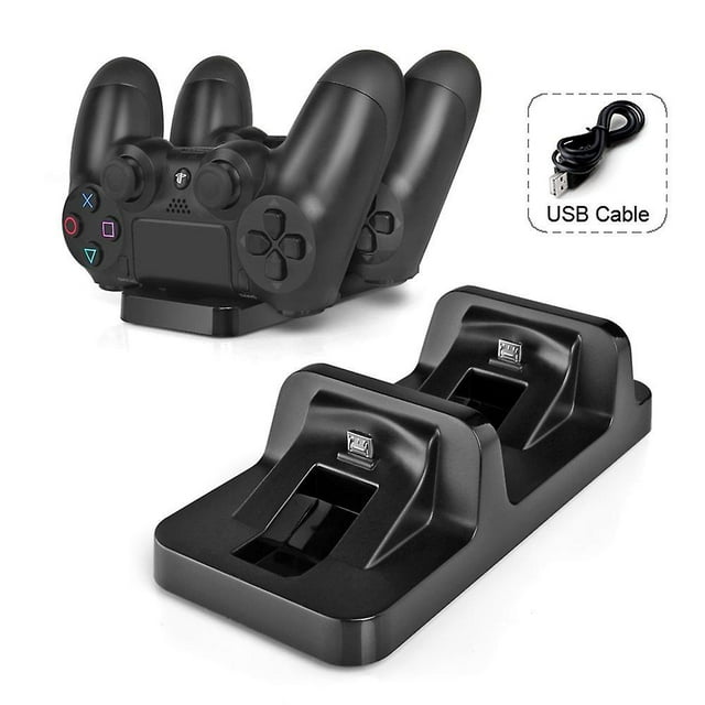 Ps4 Controller Charger Fast Charging Dock Gaming Controller Stand Station For Playstation 4 Games Console Accessories