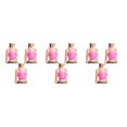 thumbnail image 4 of Sonducket 3 pack/lot Support Bra - Transpirable para máxima comodidad Cómodo Nylon Seamless Bras Top Fitness Sports Bra Rose red L Type1 NO1, 4 of 6