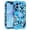 Blue Butterfly, variant on Casetego Compatible with iPhone Air 5G Case,Glow in The Dark Three Layer Heavy Duty Shockproof Protection Hard Plastic Bumper+Soft Silicone Protective 6.6 inch Case,Shiny Blue