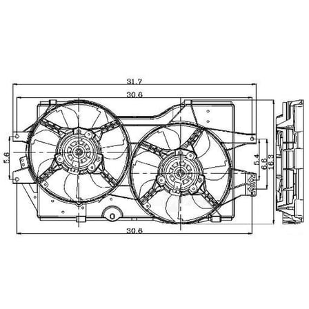 Engine Cooling Fan Assembly
