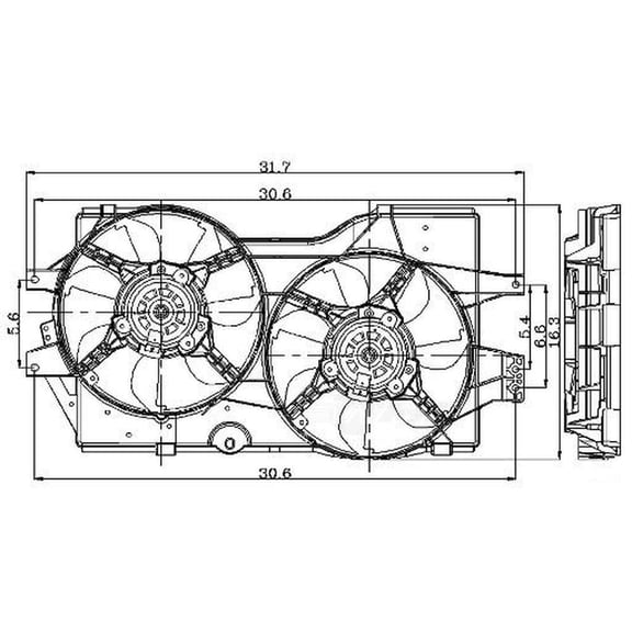 Engine Cooling Fan Assembly
